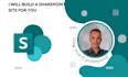 build a sharepoint site for you in english or german