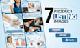 do amazon listing images design, amazon infographic, product listing images
