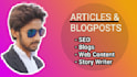 write your blog posts, articles with SEO without using ai