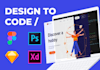 convert your design to HTML and CSS