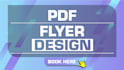 do pdf flyer design