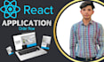 do front end react web app development figma to react