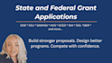 write your federal grant application