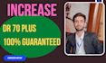 boost your website DR to 70 with high quality ahrefs backlinks
