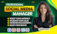 be your social media manager and content creator