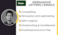 write professional creative and captivating letters and emails