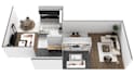 make architectural 3d floor plans design and rendering