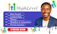 setup gohighlevel funnel gohighlevel landing page gohighlevel CRM automation