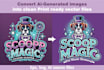 create ai generated images into vector files