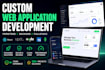 build custom website as frontend, backend or fullstack developer