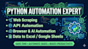 do python ai automation, python bots, automation scripts