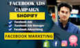 setup and optimize shopify facebook ads campaign