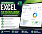 build interactive excel dashboards and automated reports