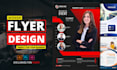 create professional flyer design in just 4 hours