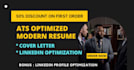 write and upgrade resume, cv, cover letter, linkedin services