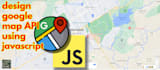 do custom javascript google map api