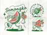 create a vintage retro cartoon mascot logo for your business