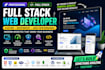 be full stack developer, front end web developer, full stack website