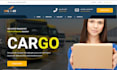 design logistics website, dispatch website, cargo and freight broker website