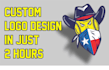 do design text art or minimalist logo design