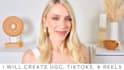 create ugc user generated content, tiktok, or reel video ads