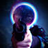 make a space themed profile picture or avatar
