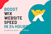 boost wix website speed in 24h and fix core web vitals