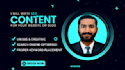 write SEO content for your website, brand, or blog