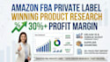 do amazon fba product research and hunting