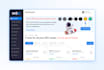 design dashboard, saas, CRM and admin panel UI design