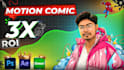 make smooth motion animations for comics, manga, and manhwa