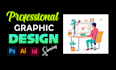 do any graphics design, 3d graphics, architecture, social media, fashion graphic