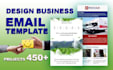 design mailerlite, aweber, brevo, constant contact email template