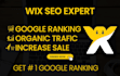 do wix seo for top google  ranking