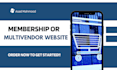 develop a dating, membership, multivendor website on wordpress or web app