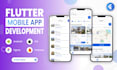 build professional flutter app development, android and ios app development