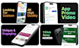 create a professional app promo and explainer video