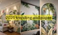 do custom traditional and geometric wallpaper design