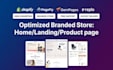 design shopify product landing page using pagefly, gempages, and replo