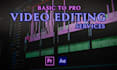 do anykind video editing using after effect, premiere pro