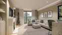 do sketchup 3d model and realistic rendering of 3d floor plans