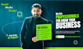 design social media posts and youtube thumbnails