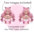 design and draw a 2d png tuber avatar