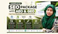 do full SEO package with GEO and aeo for wordpress, shopify, wix or squarespace