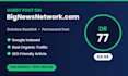 publish a guest post on big news network with a dofollow backlink