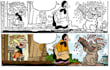 color comicstrips and comic pages