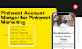 be your pinterest account manager and setup business account