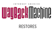 restore a website from archive dot org Wayback Machine