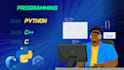 do programming in c,cpp and python