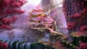 draw detailed environment concept art and fantasy landscape
